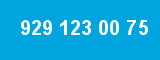 929 123 00 75